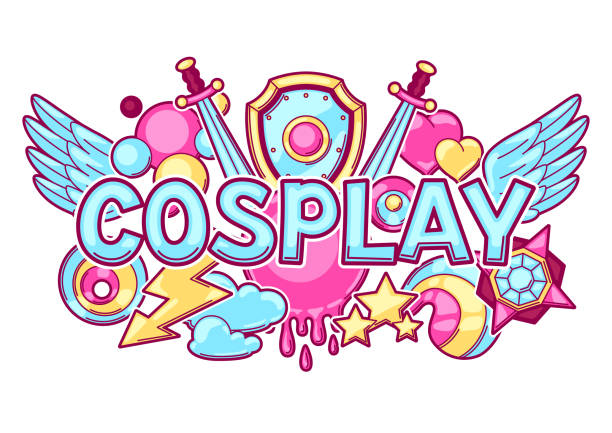 Cosplay word graphic