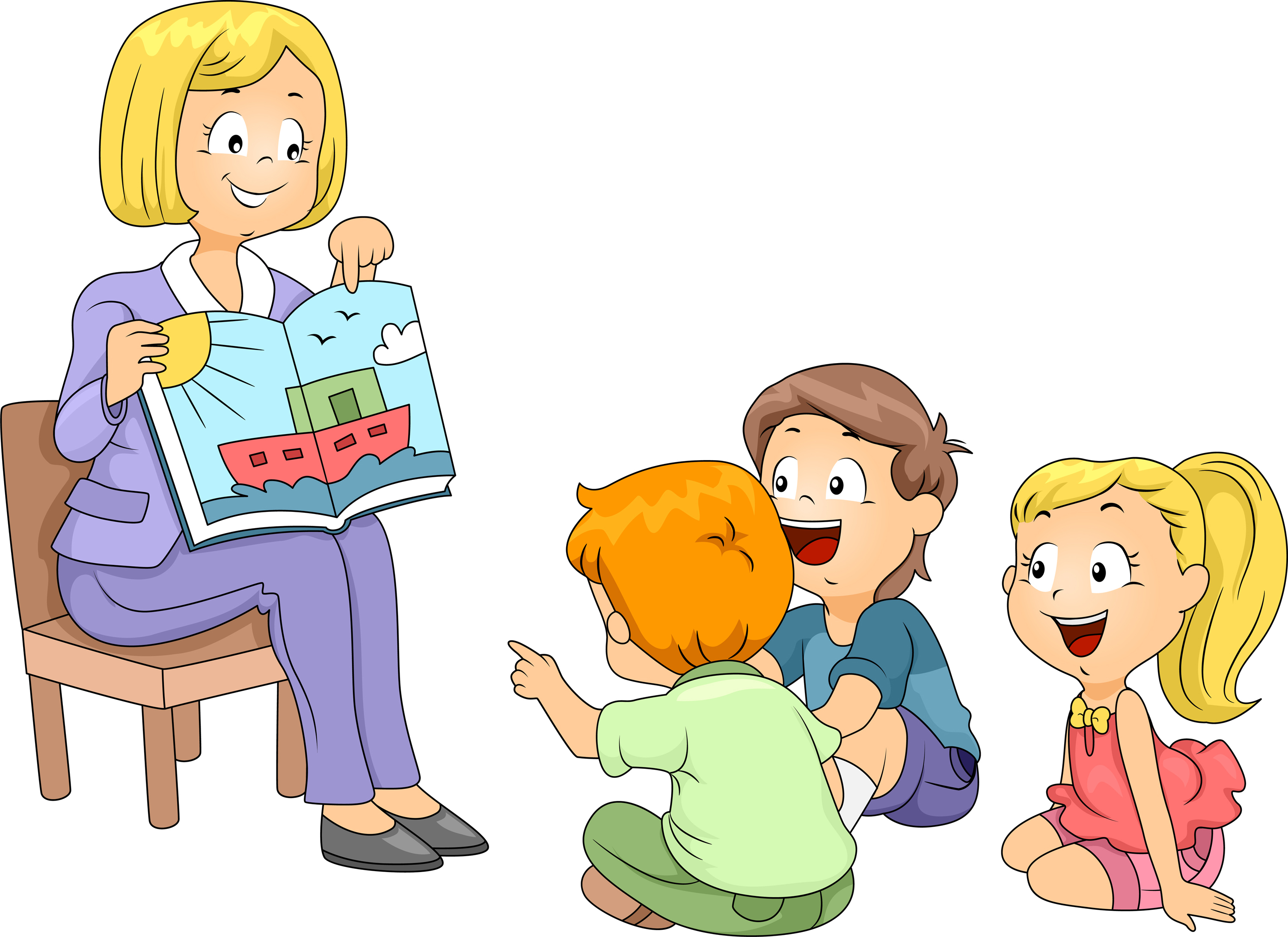 Storytime clipart