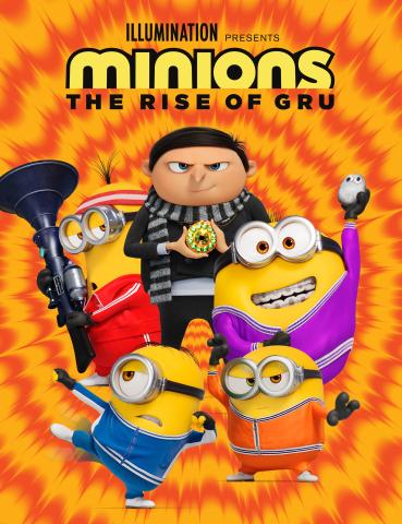 Minions the Rise of Gru movie poster