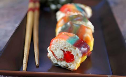 candy sushi