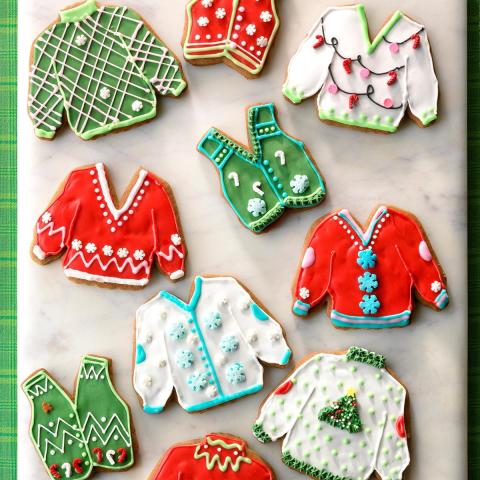 Multiple sweater cookies 