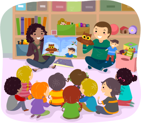 Storytime clipart