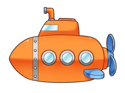 clipart submarine