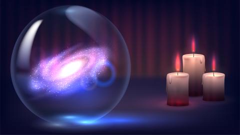 crystal ball and universe
