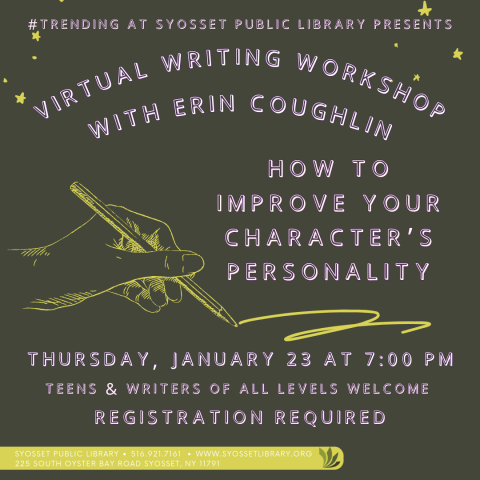 How to Improve your Character's Personality Virtual Wiring Workshop