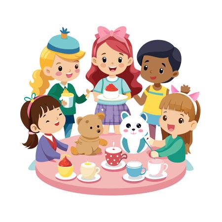 Clipart tea party