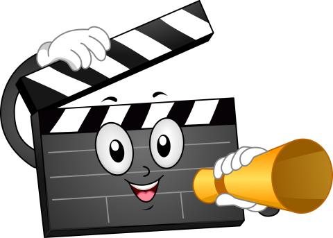 clapper for a movie