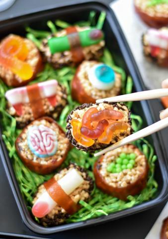candy sushi
