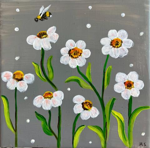 Ceramic Painting on Tile