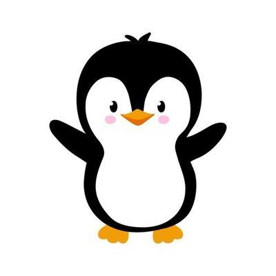 Clipart baby penguin