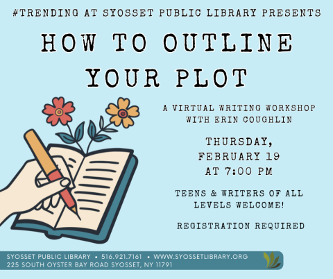 How to outline your plot writing workshop.