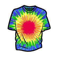 Tie dye tshirt.