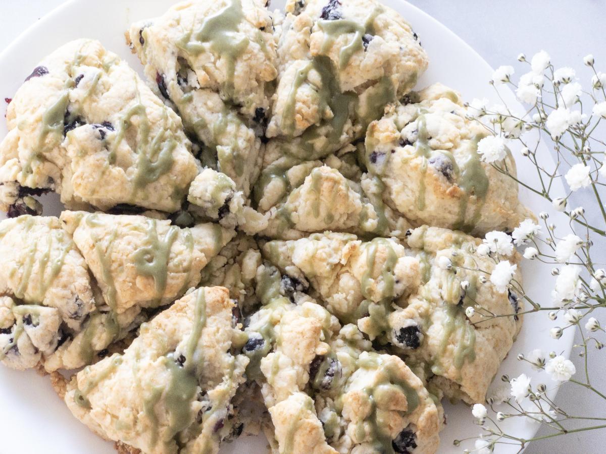 Blueberry scones