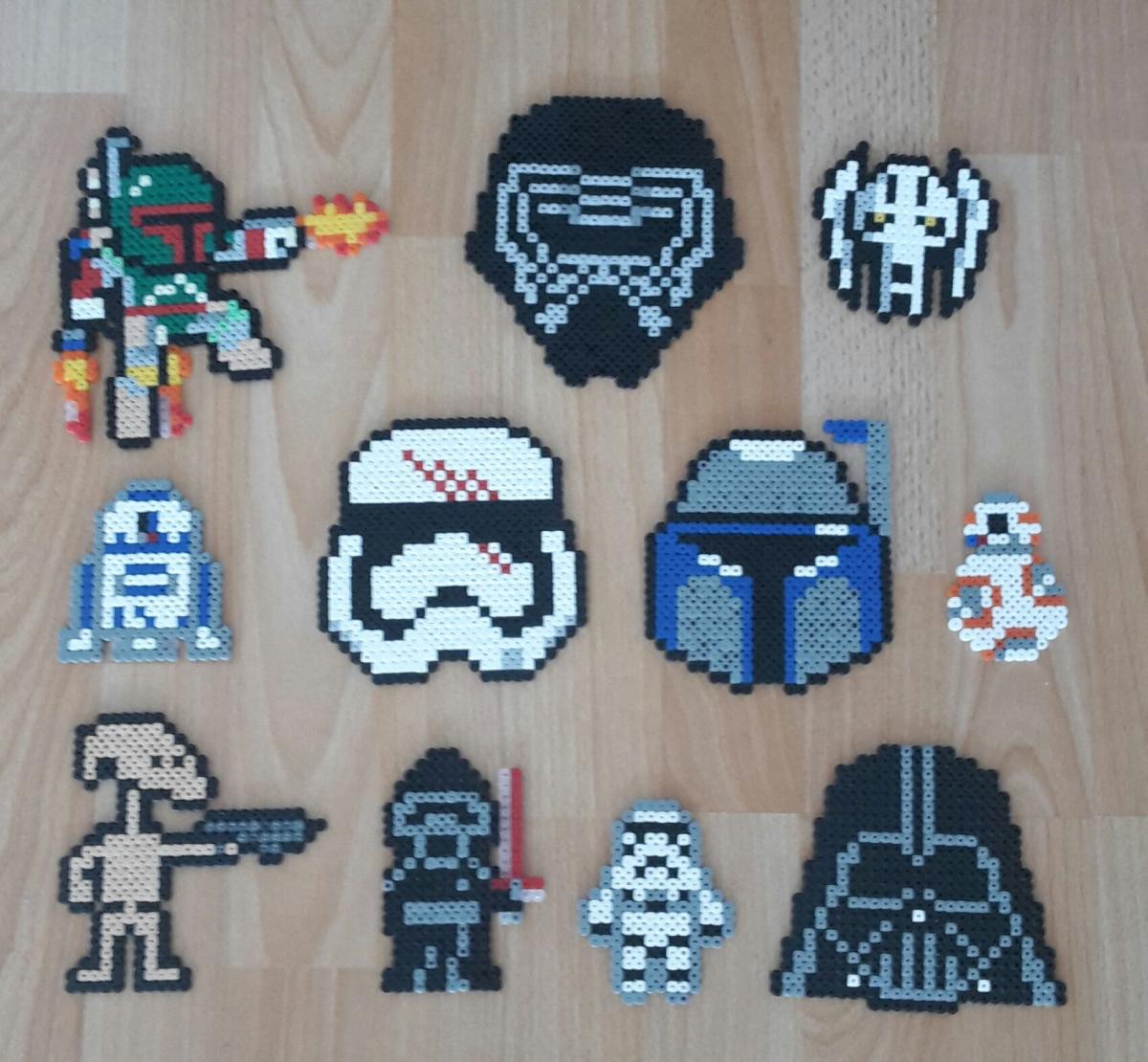 Star Wars Perler Bead designs