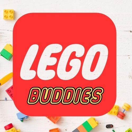 Logo that says LEGO Buddies