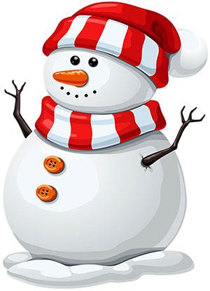 Snowperson clipart