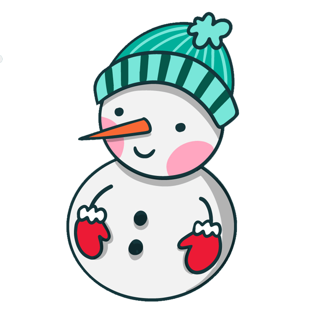 Snowperson clipart