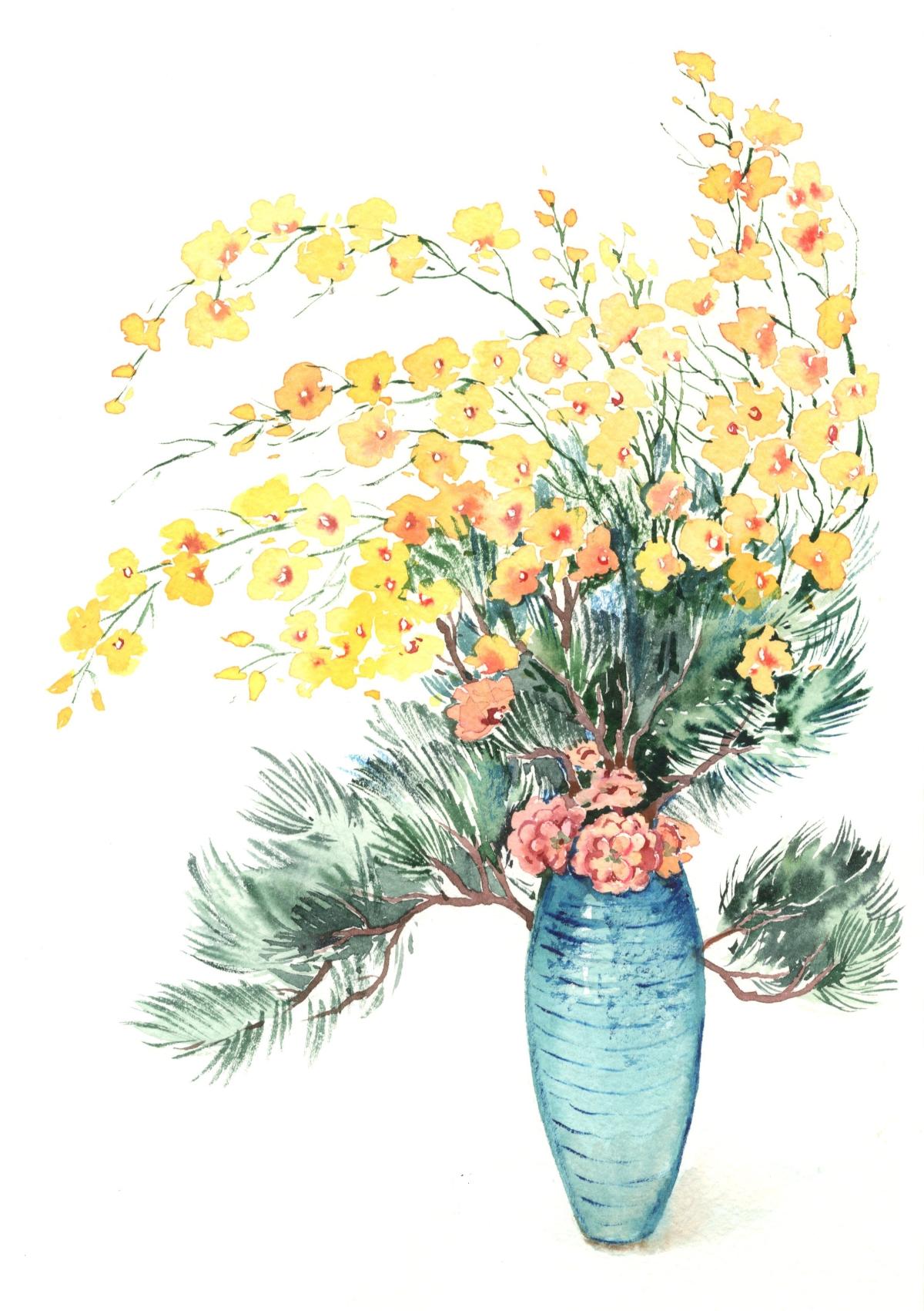 Flowers in Vase