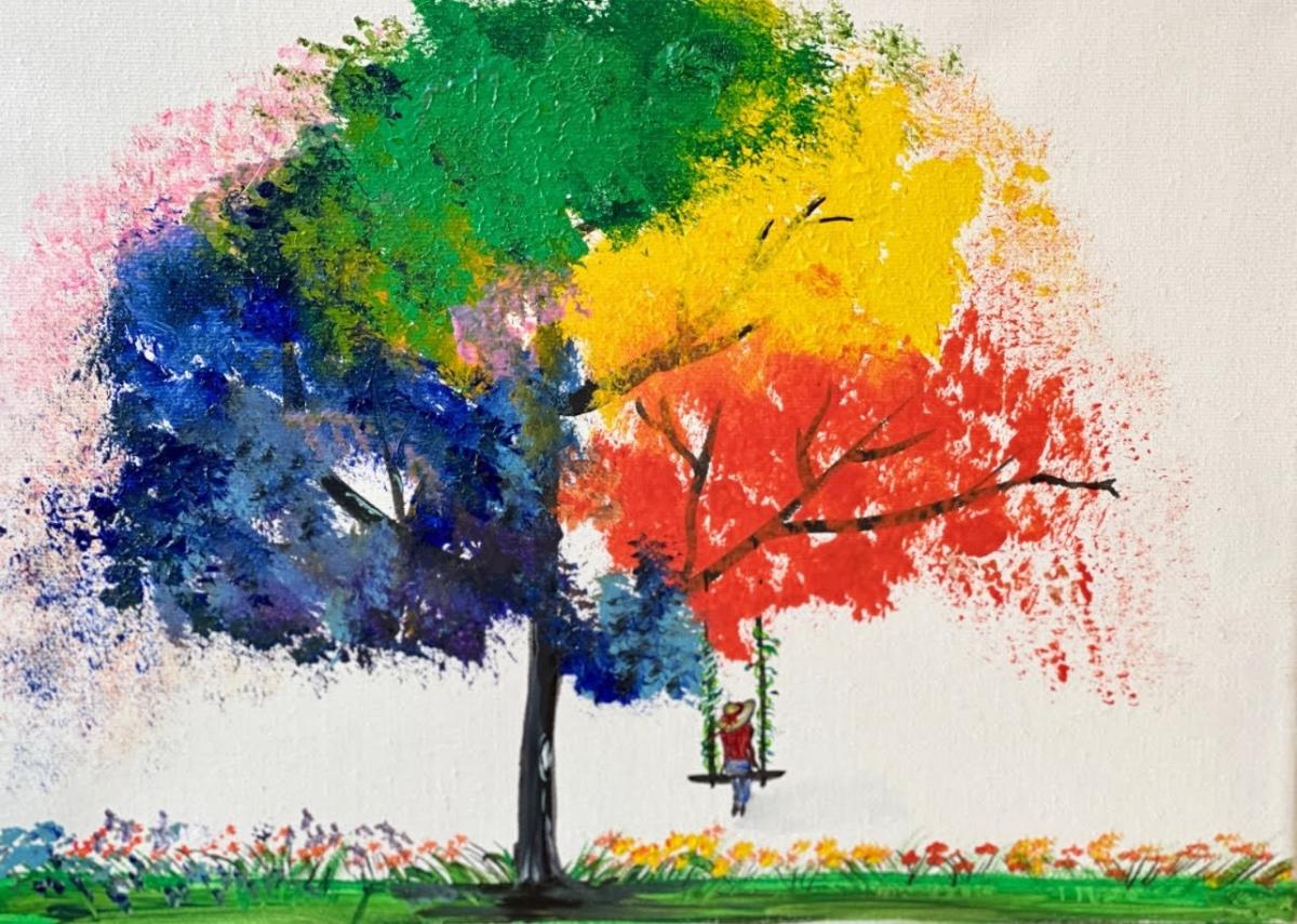 Tree painting