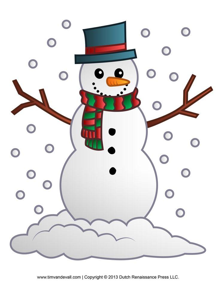 Clipart snowperson