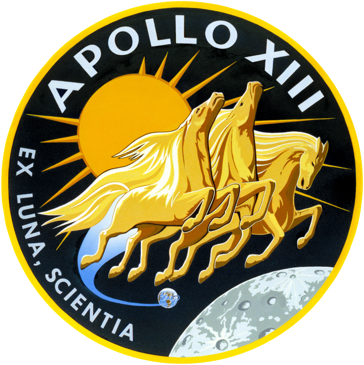 The Apollo 13 Insignia