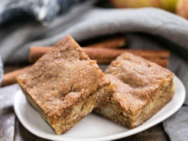 Picture of apple brownies