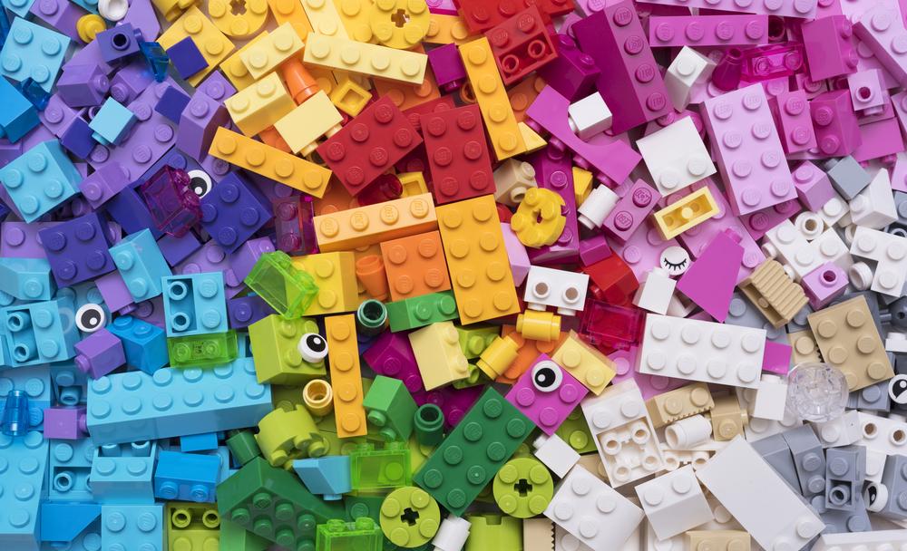 colorful Lego bricks