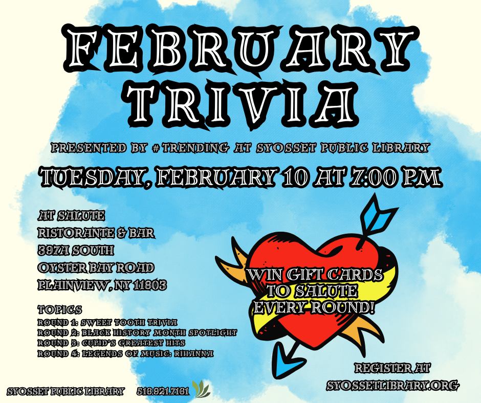 February Trivia at Salute
